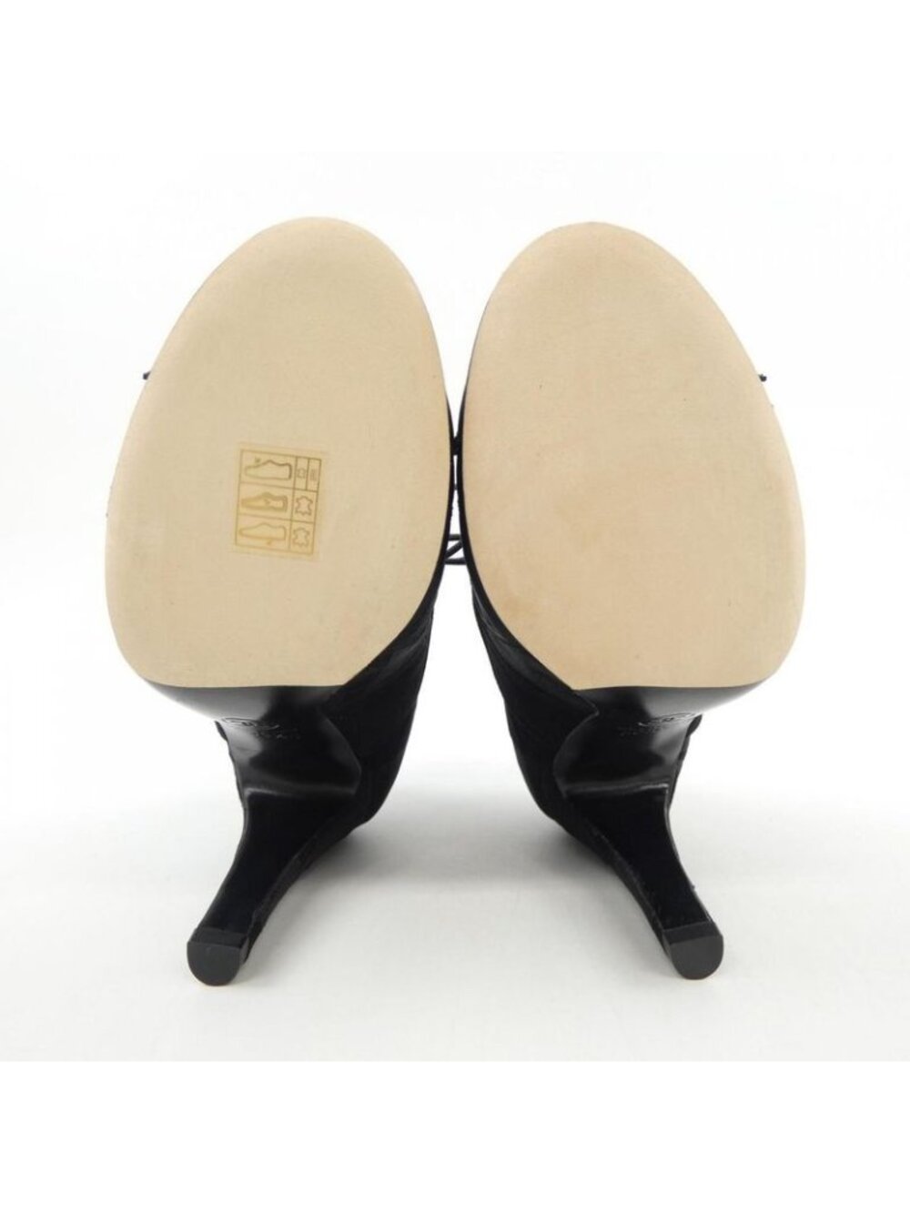 Chanel Size 36.5 Black Shoes - Picture 4 of 6